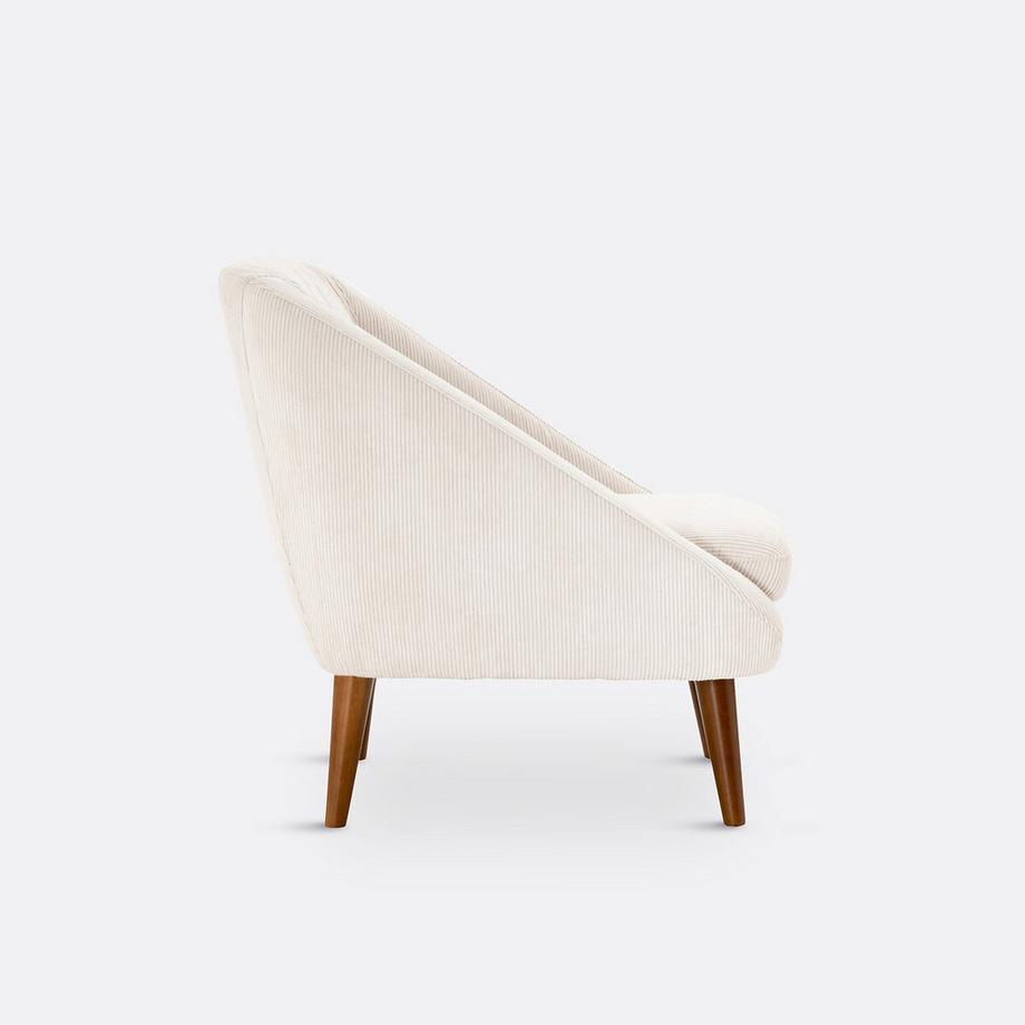 La Redoute Intérieurs Fauteuil velours côtelé  