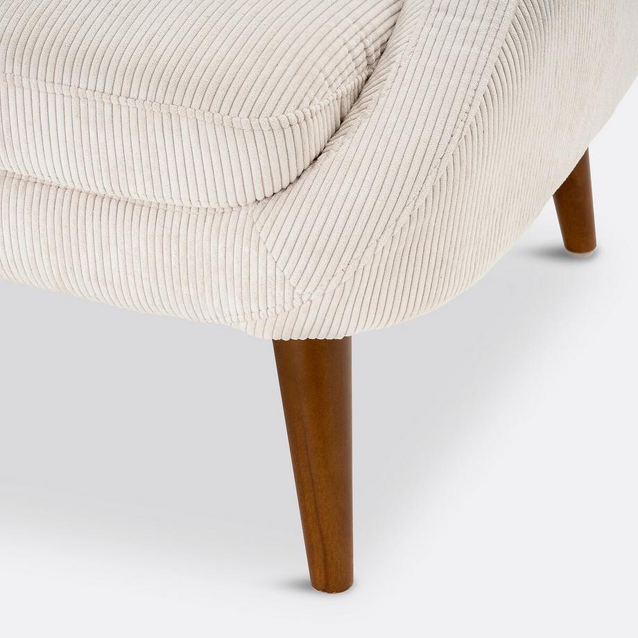 La Redoute Intérieurs Fauteuil velours côtelé  