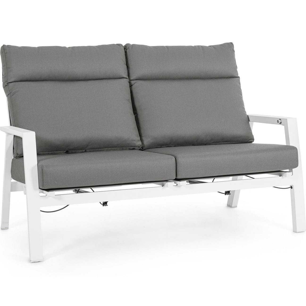 mutoni Gartensofa Kledi klappbar weiss  