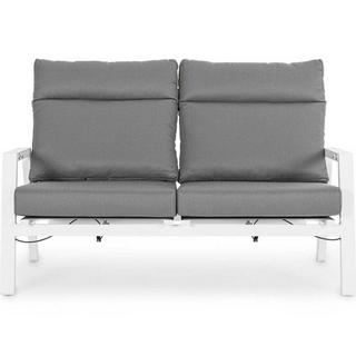 mutoni Gartensofa Kledi klappbar weiss  