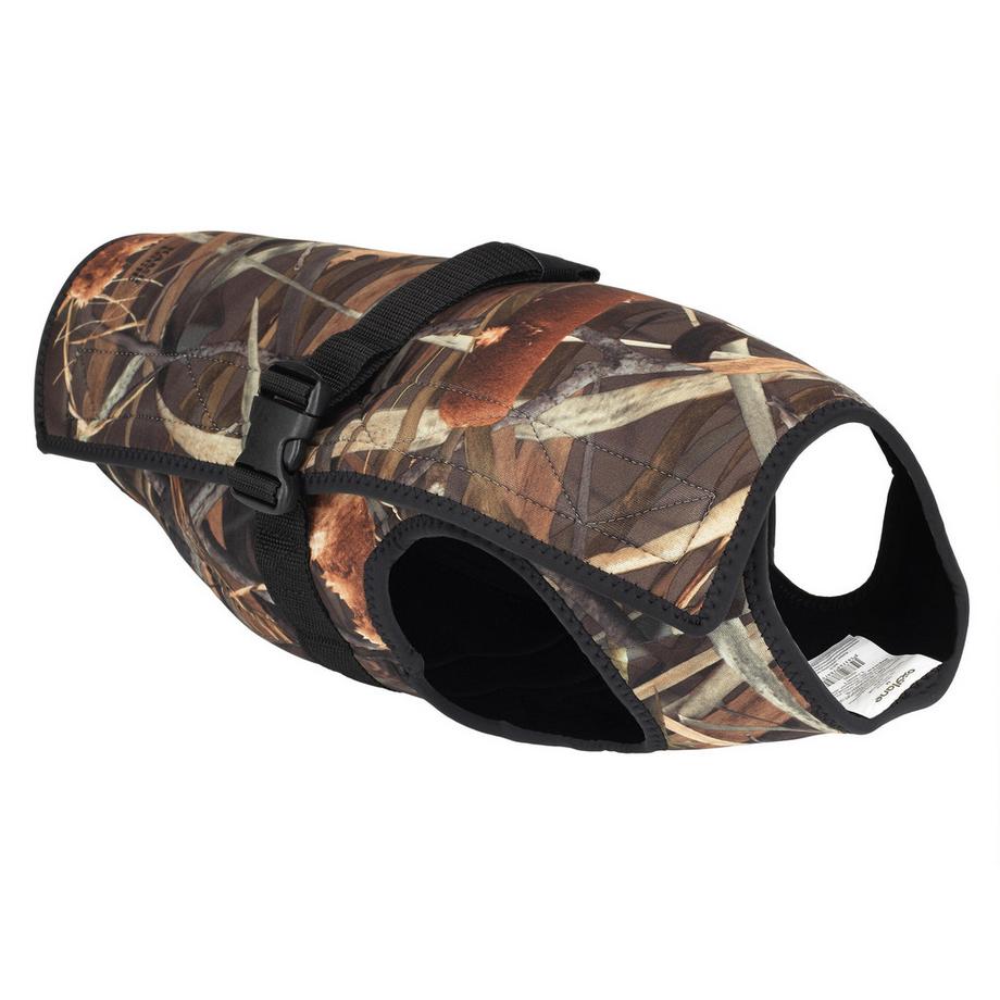 SOLOGNAC  Gilet de protection chien néoprène camouflage 