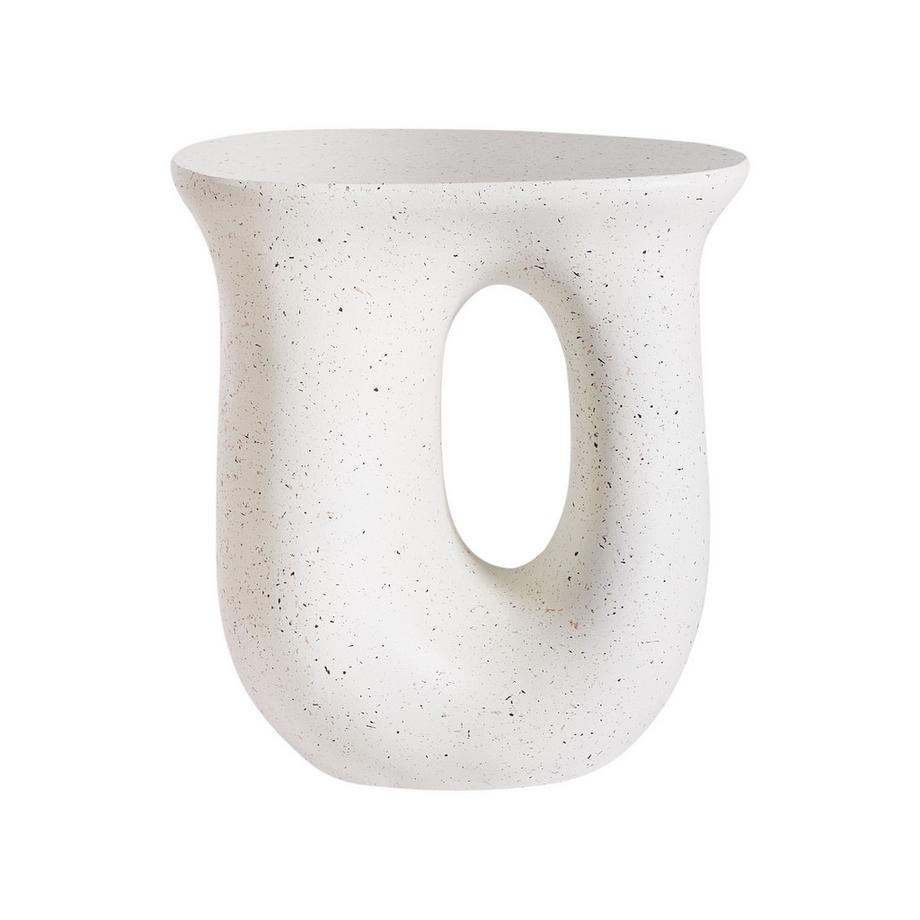 Beliani Table d'appoint en MgO Rustique IDRO  