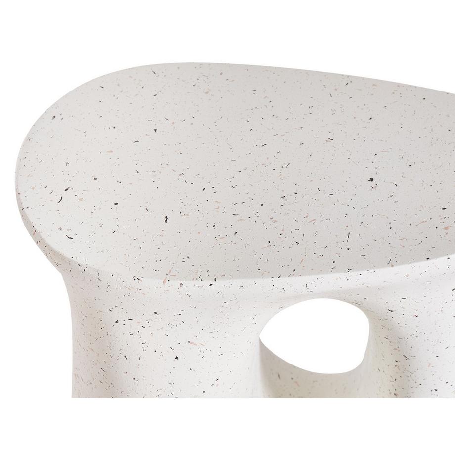 Beliani Table d'appoint en MgO Rustique IDRO  