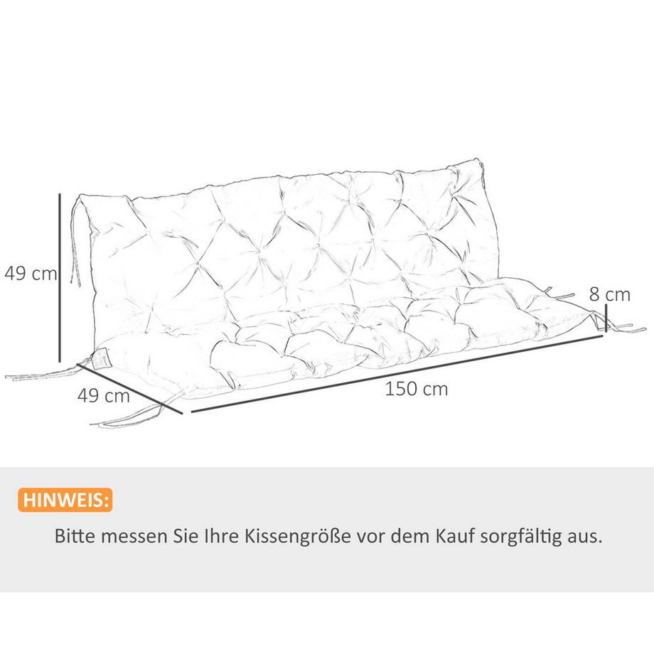 Outsunny Bankauflage  