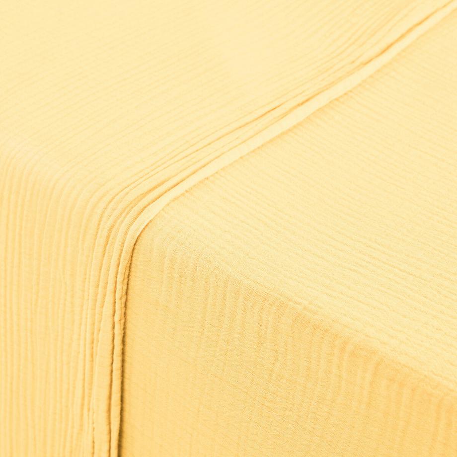 La Redoute Intérieurs Kumla Drap Plat Mousseline de Coton  