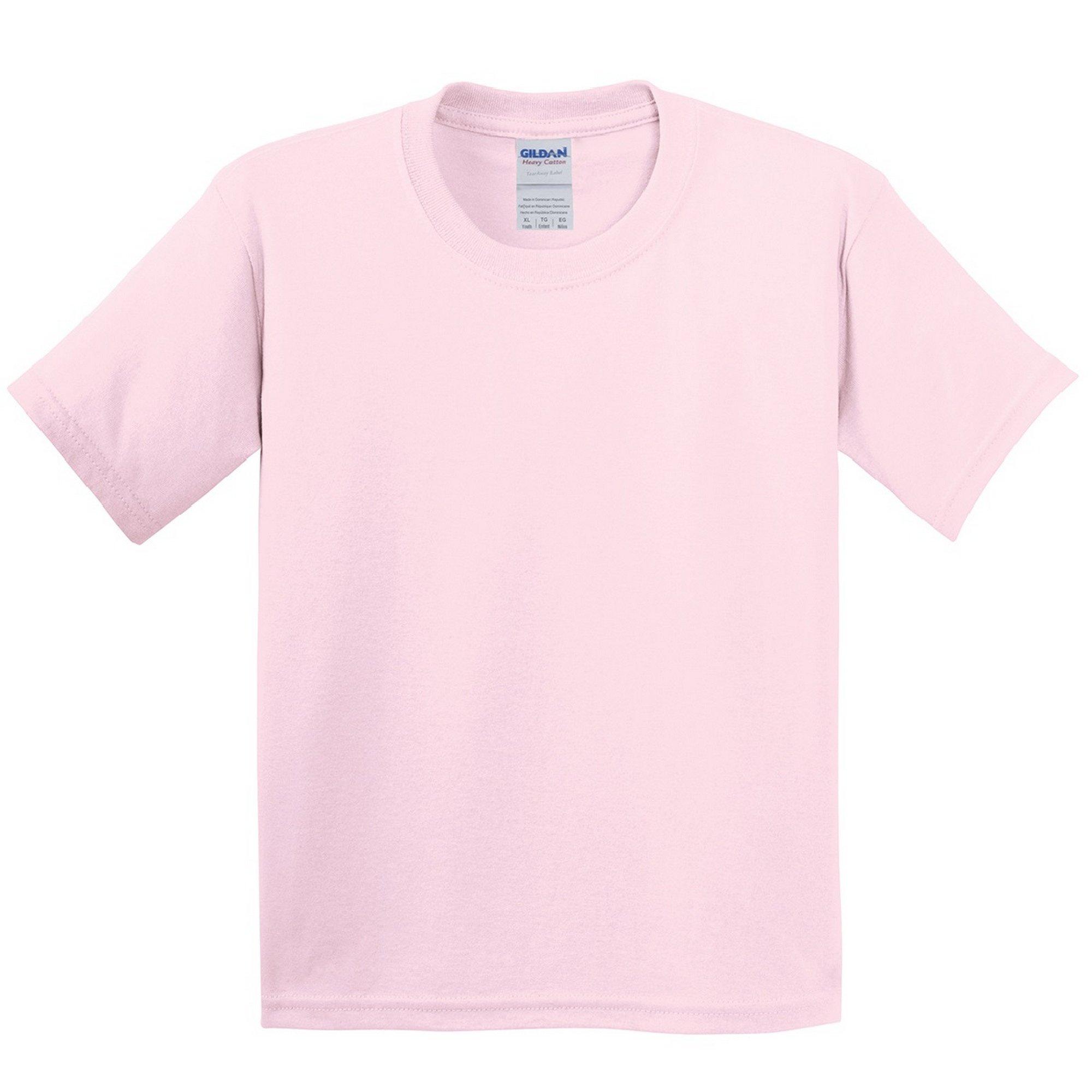 Image of Tshirt Mit Rundhalsausschnitt, Kurzärmlig Jungen Hellrosa S