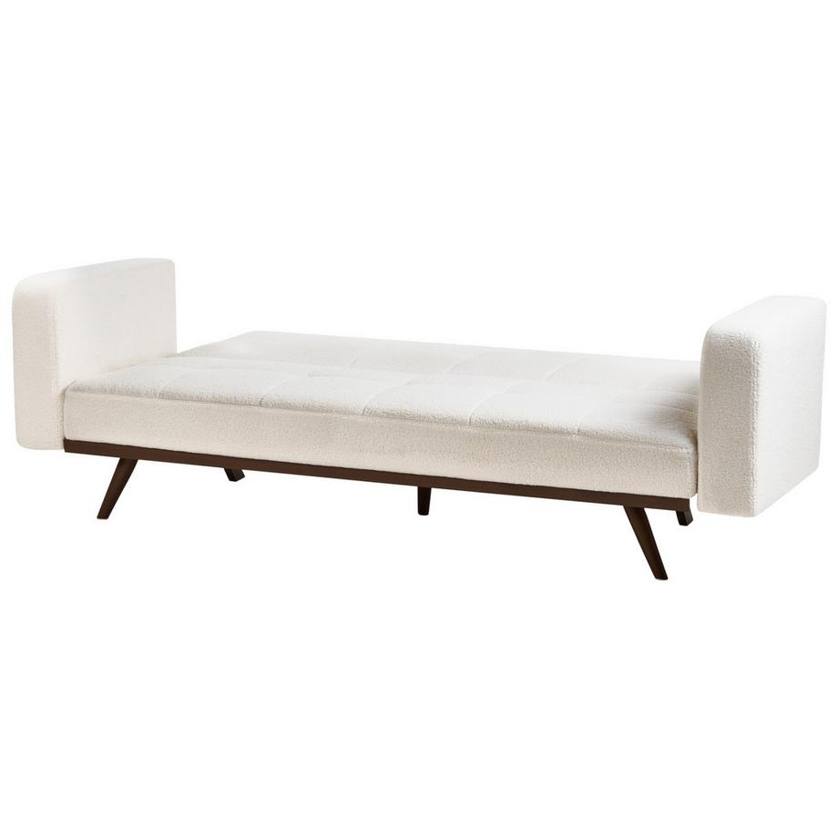 Beliani Canapé 3 places en Bouclé Scandinave HJULBY  