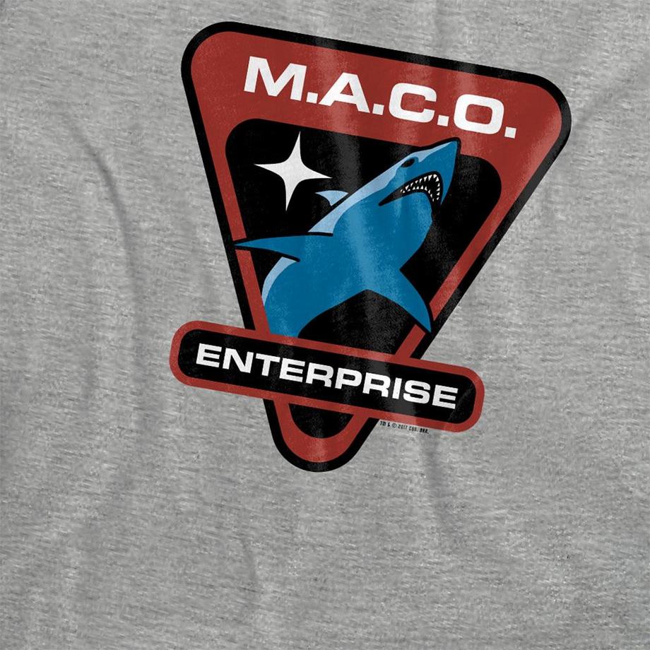 Star Trek Maco Maglietta con Tasca a Toppa  