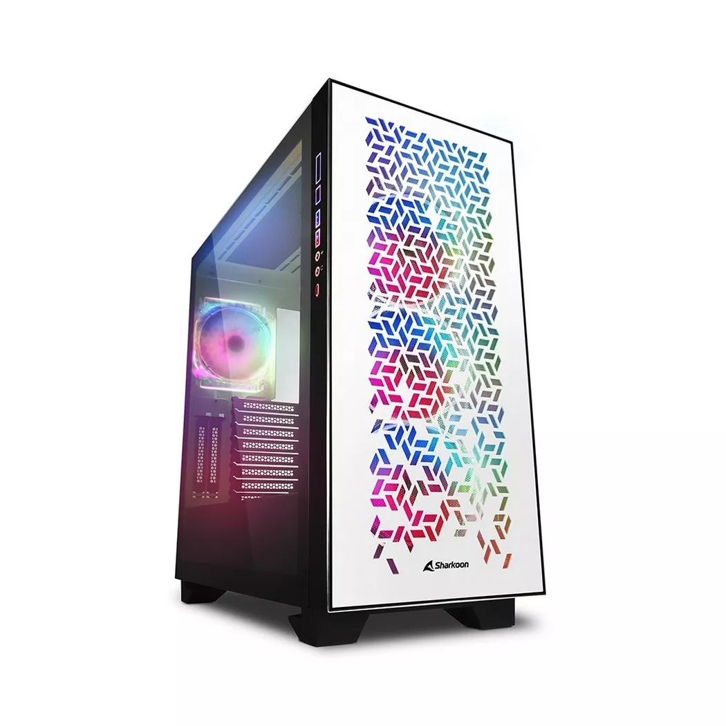 Sharkoon – PC-Gehäuse Elite Shark CA300H, Weiss