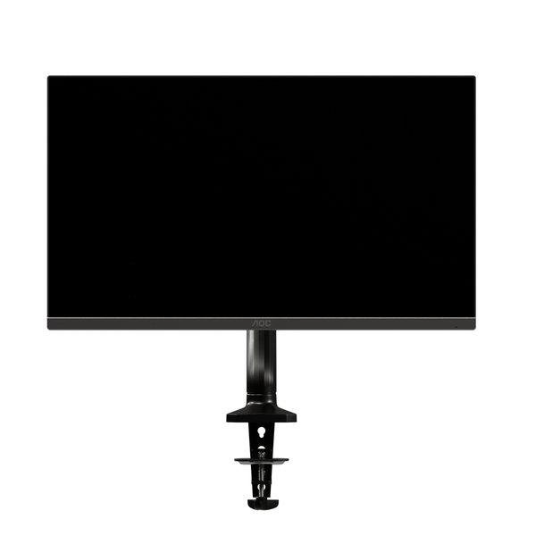 AOC  AS110D0 Single Arm 80 cm (31.5") Pince/boulon Noir 