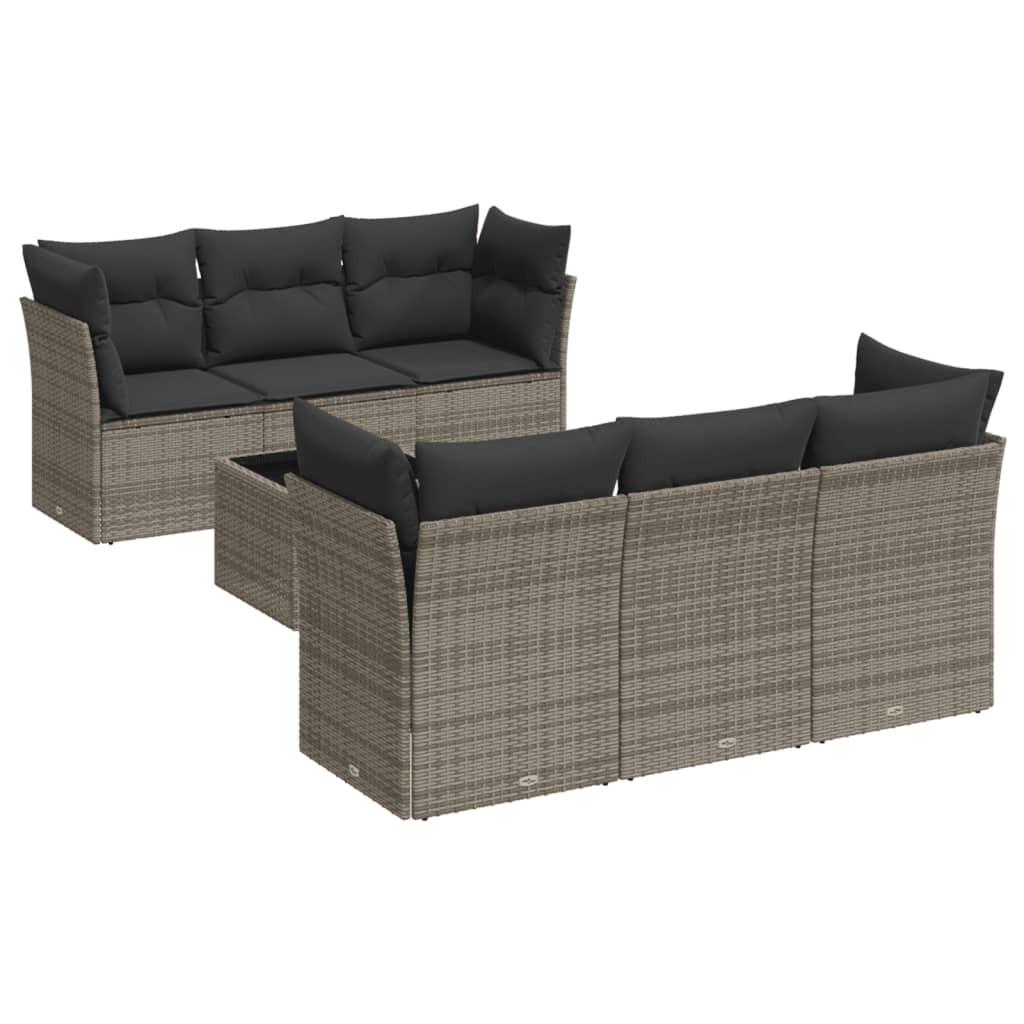 VidaXL Garten sofagarnitur poly-rattan  