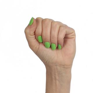 LAUED  films à ongles végétaliens solid green 