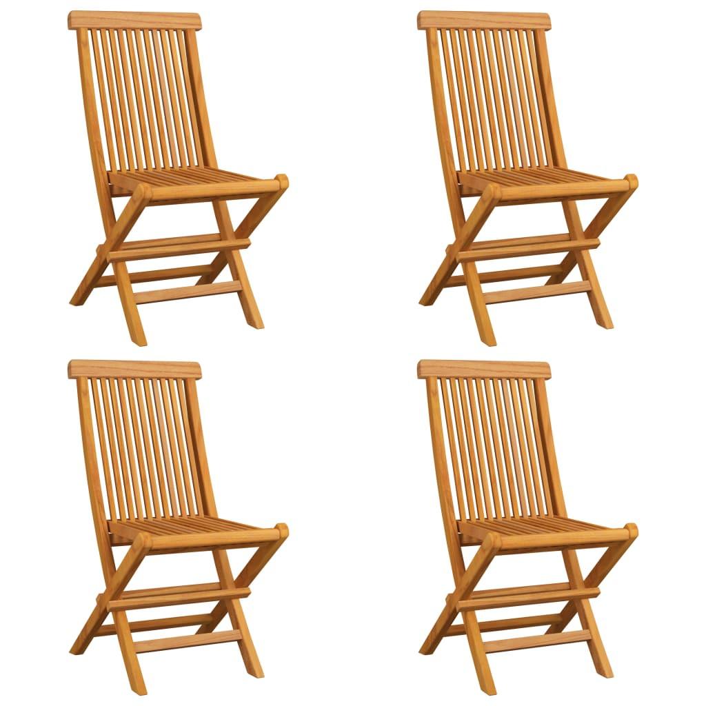 VidaXL sedia da giardino Teak riciclato  