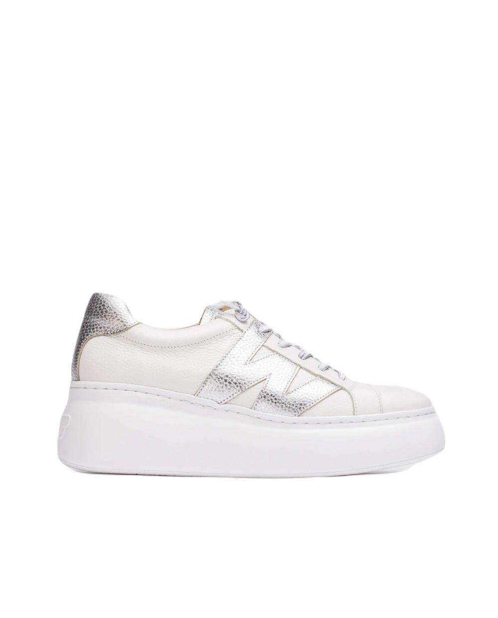 Image of Zurich - Leder Sneaker Damen Weiss 35