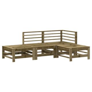 VidaXL set mobili da giardino Legno di pino impregnato  