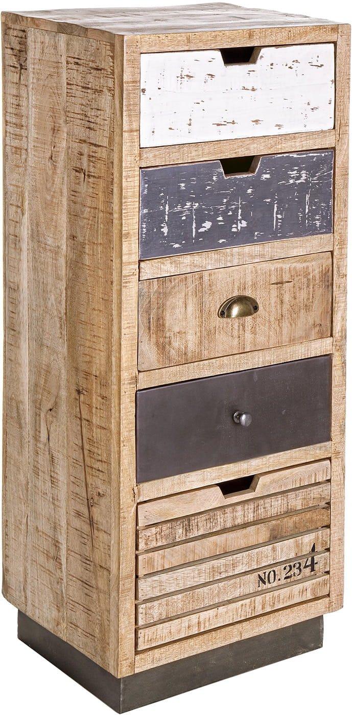 Image of Hochkommode 5 Schubladen Tudor Hochkommode 5 Schubladen Tudor