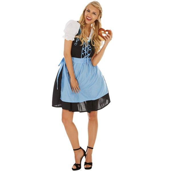 Image of Frauenkostüm Dirndl Oktoberfest Madl Modell 2 Blau