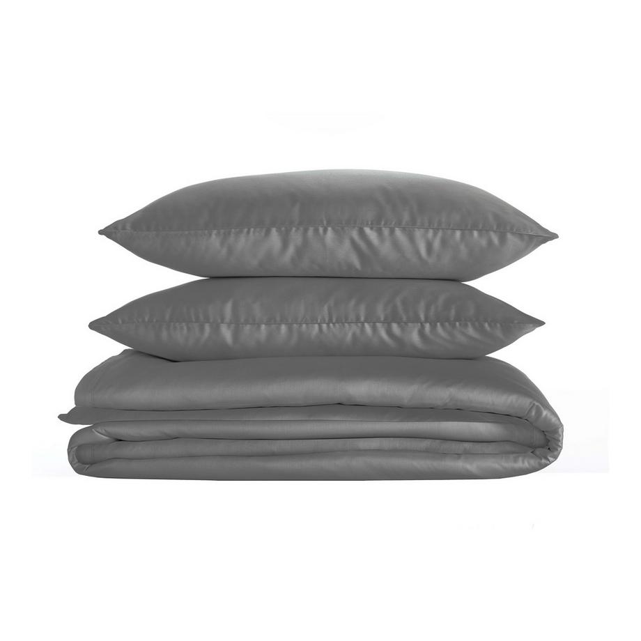 Living Home Uni Satin 100 Kissenbezug  