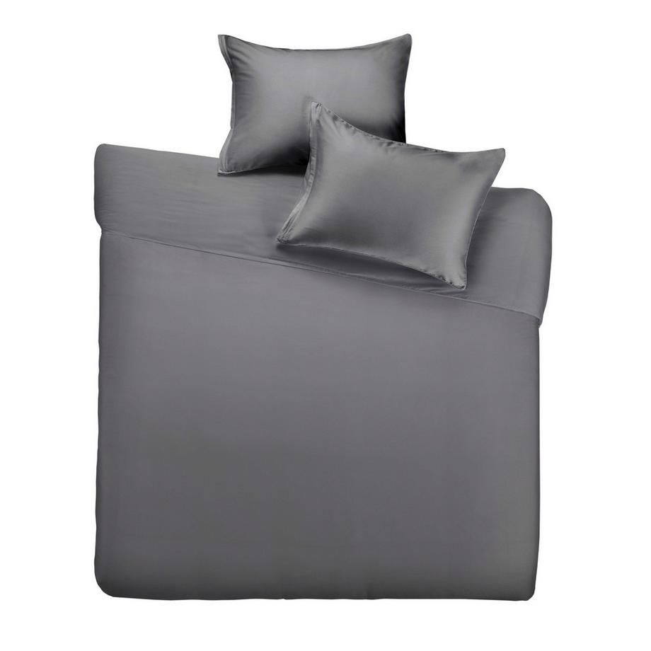 Living Home Uni Satin 100 Kissenbezug  