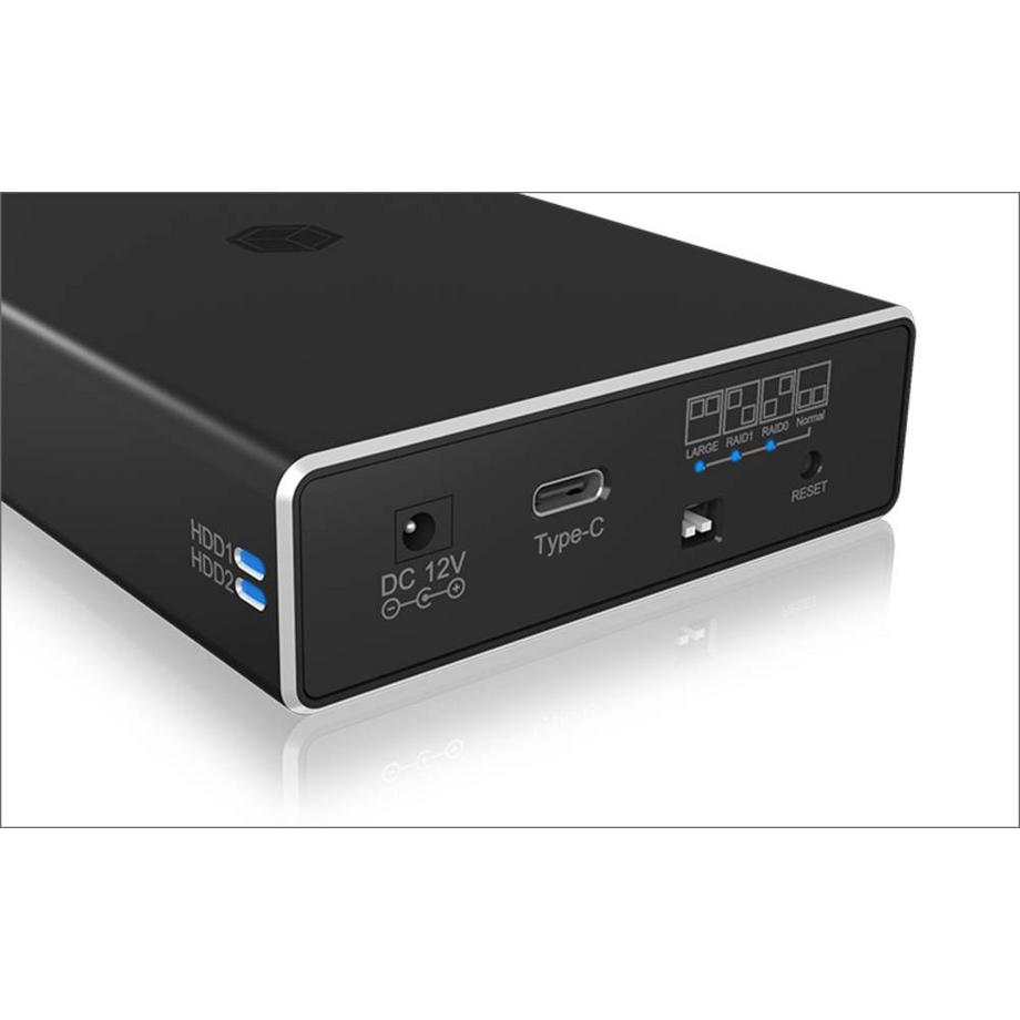 ICY Box  6.35 cm RAID Festplattengehäuse 