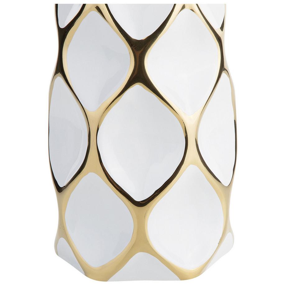 Beliani Vase à fleurs en Grès Moderne AVILA  