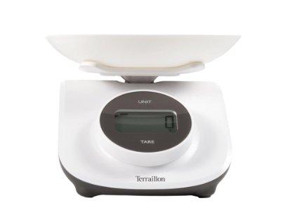 Image of Dynamo Curve Grau, Weiß Arbeitsplatte Rechteck Elektronische Küchenwaage Grau