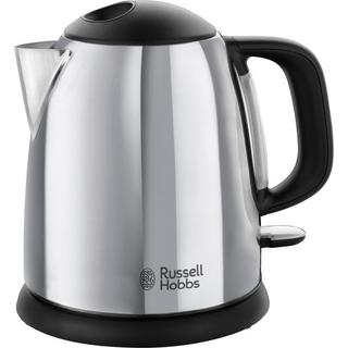 Russell Hobbs Russell Hobbs Victory bollitore elettrico 1 L 2400 W Nero, Acciaio inossidabile  