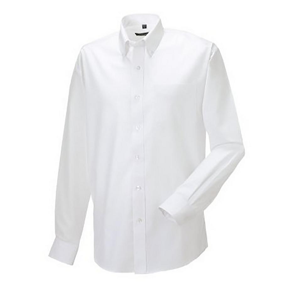 Russell Camicia Oxford Maniche Lunghe Facile Manutenzione  