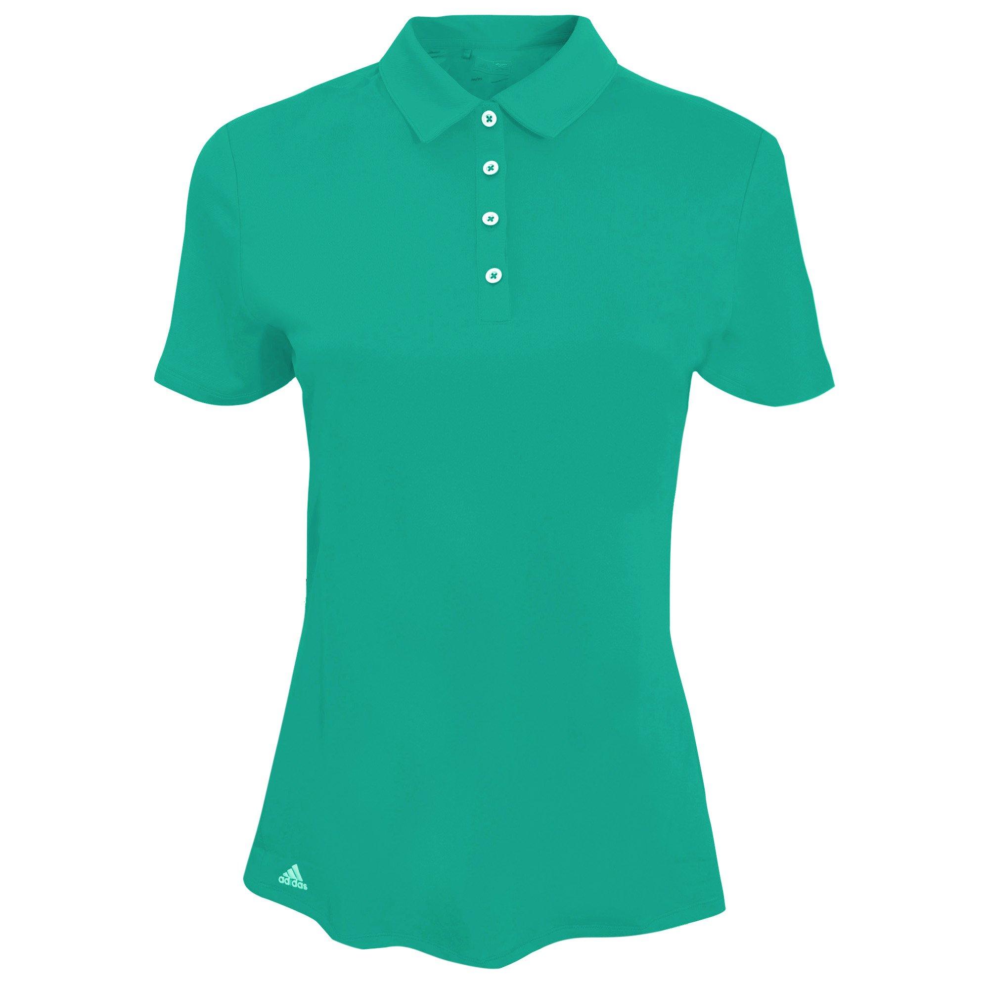Image of adidas Teamwear Poloshirt, Kurzärmlig Damen Ozeangrün XS