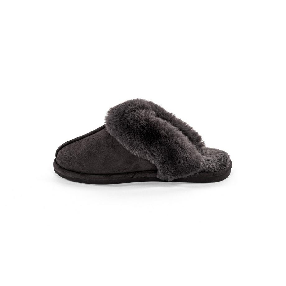 Wildleder Imitat Pantoffeln SNUGGS