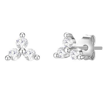 Femme Puces d'oreilles en argent