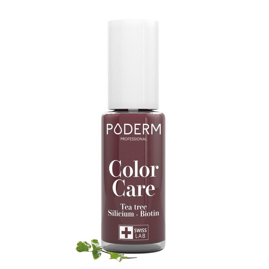 PODERM  Mycose Ongles - Vernis ROUGE NOIR Tea Tree - Swiss Made 