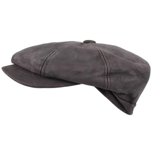 Image of Kappe Nappaleder Unisex Braun 55