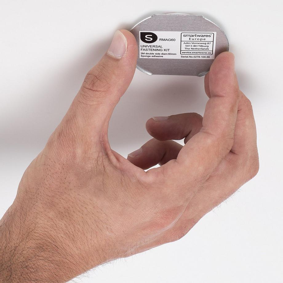 Smartwares  Magnetische Halterung für Rauchmelder ab 7 cm 