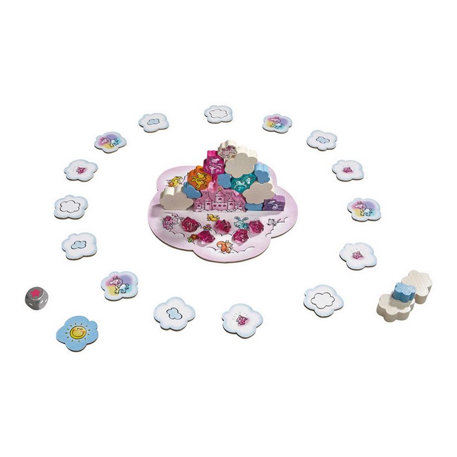 HABA  Einhorn Glitzerglück Wolkenstapelei 