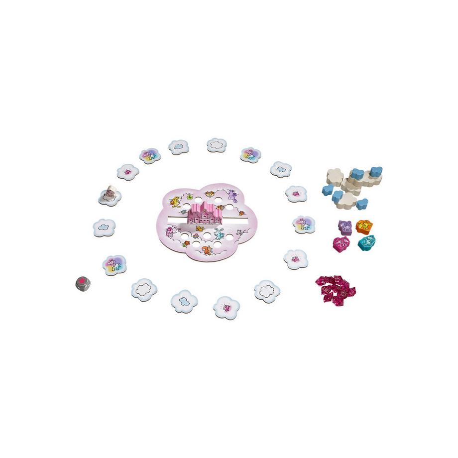 HABA  Einhorn Glitzerglück Wolkenstapelei 