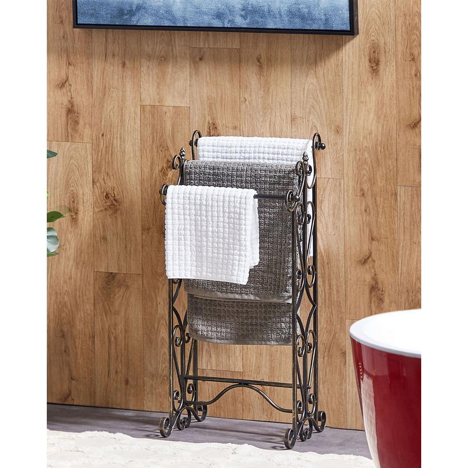 Beliani  Handtuchständer aus Eisen Retro CHILLAN 