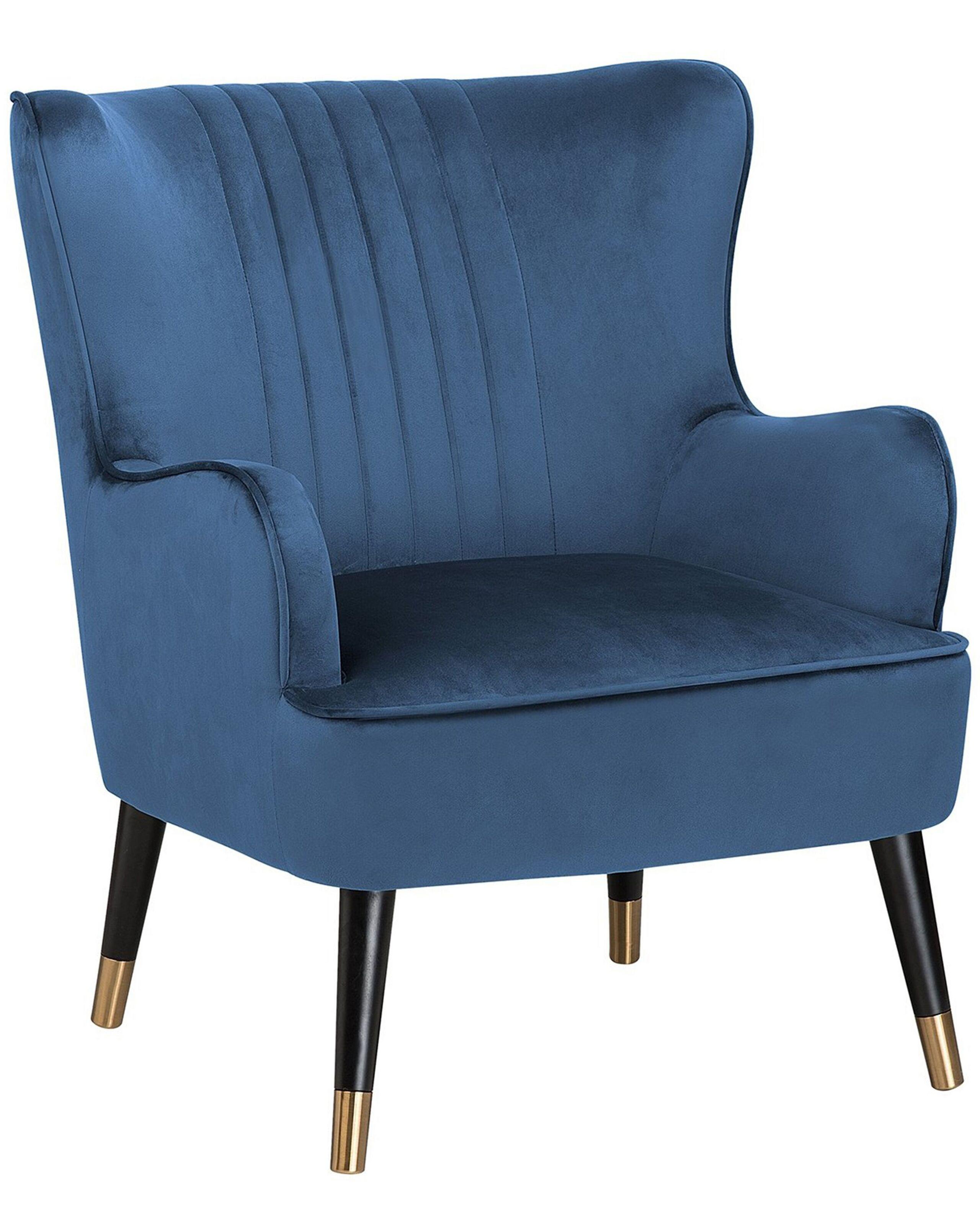 Image of Sessel aus Samtstoff Glamourös VARBERG Sessel aus Samtstoff Glamourös VARBERG