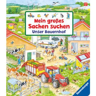 Mein großes Sachen suchen: Unser Bauernhof Gernhäuser, Susanne; Weller, Ursula (Illustrationen) Gebundene Ausgabe 