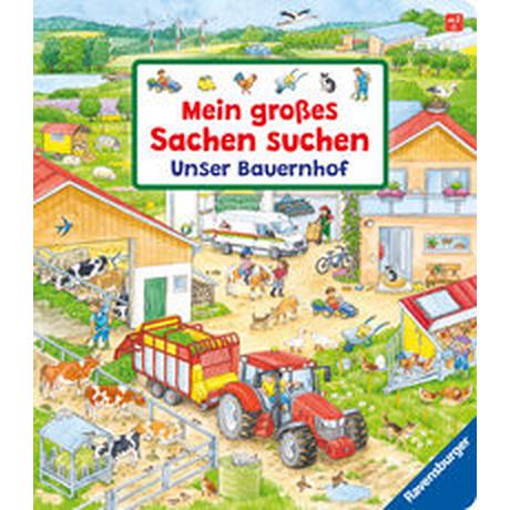 Mein großes Sachen suchen: Unser Bauernhof Gernhäuser, Susanne; Weller, Ursula (Illustrationen) Gebundene Ausgabe 