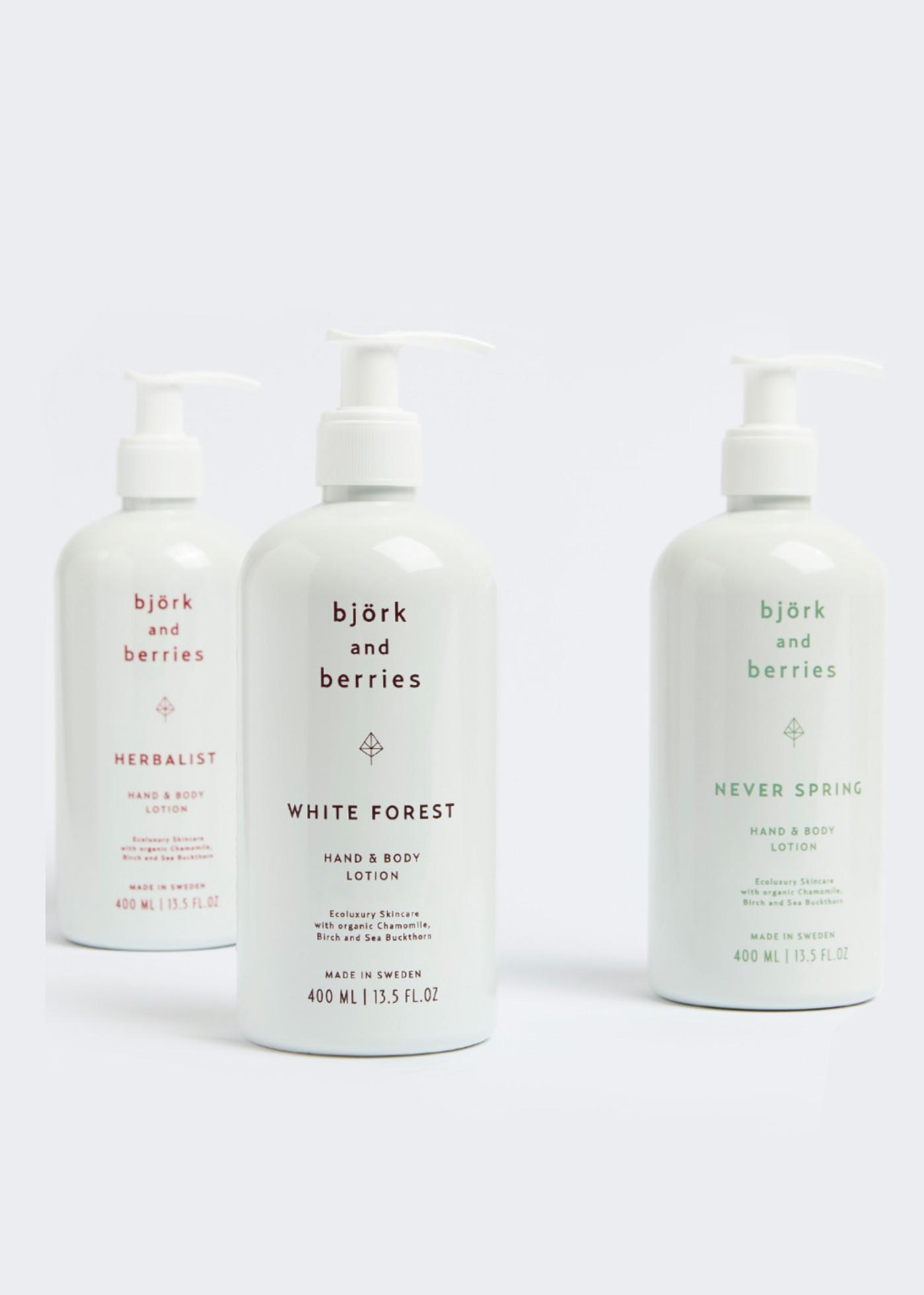 Björk & Berries  Lotion pour le corps Herbalist Hand & Body Lotion 