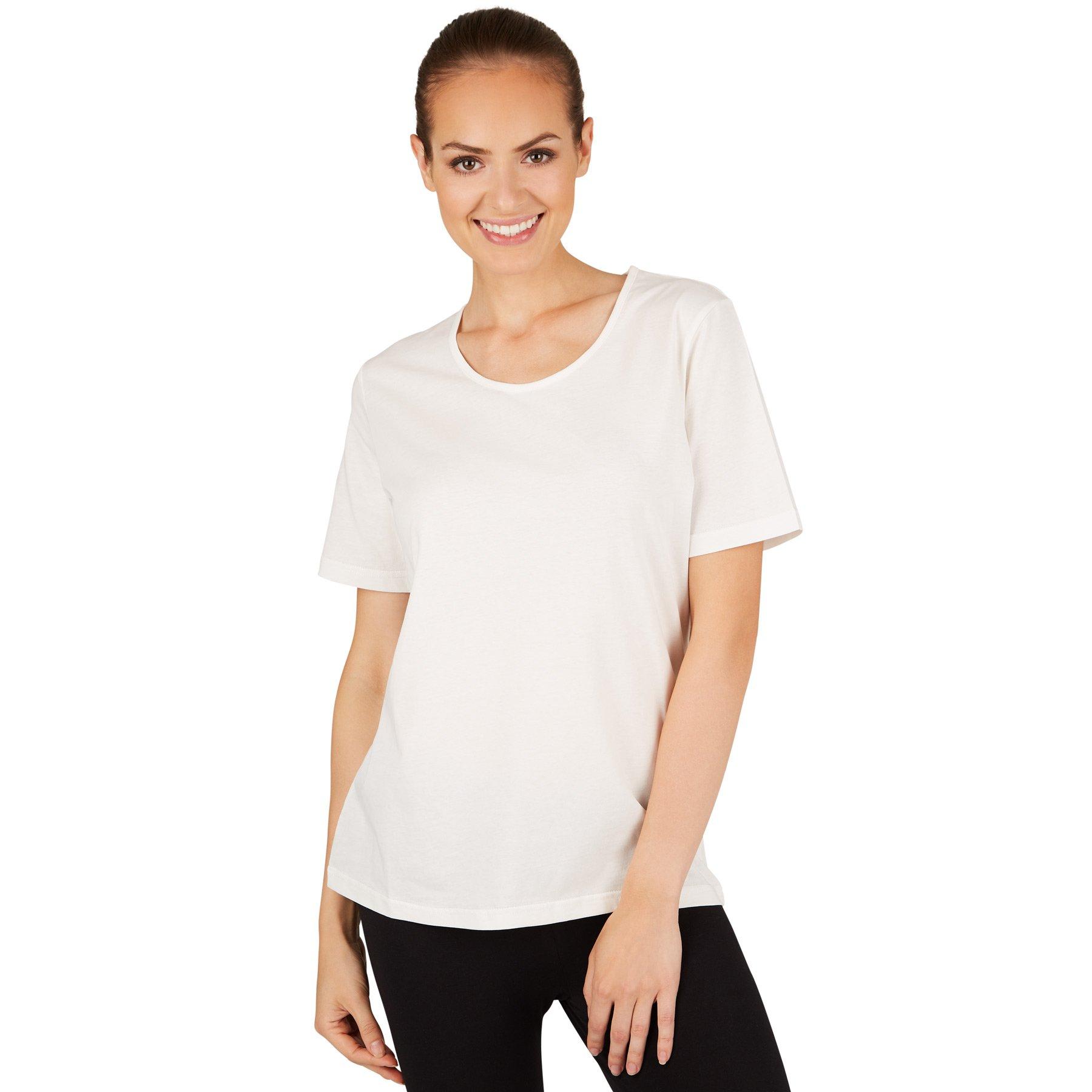 Image of Frauen T-shirt Damen Weiss M