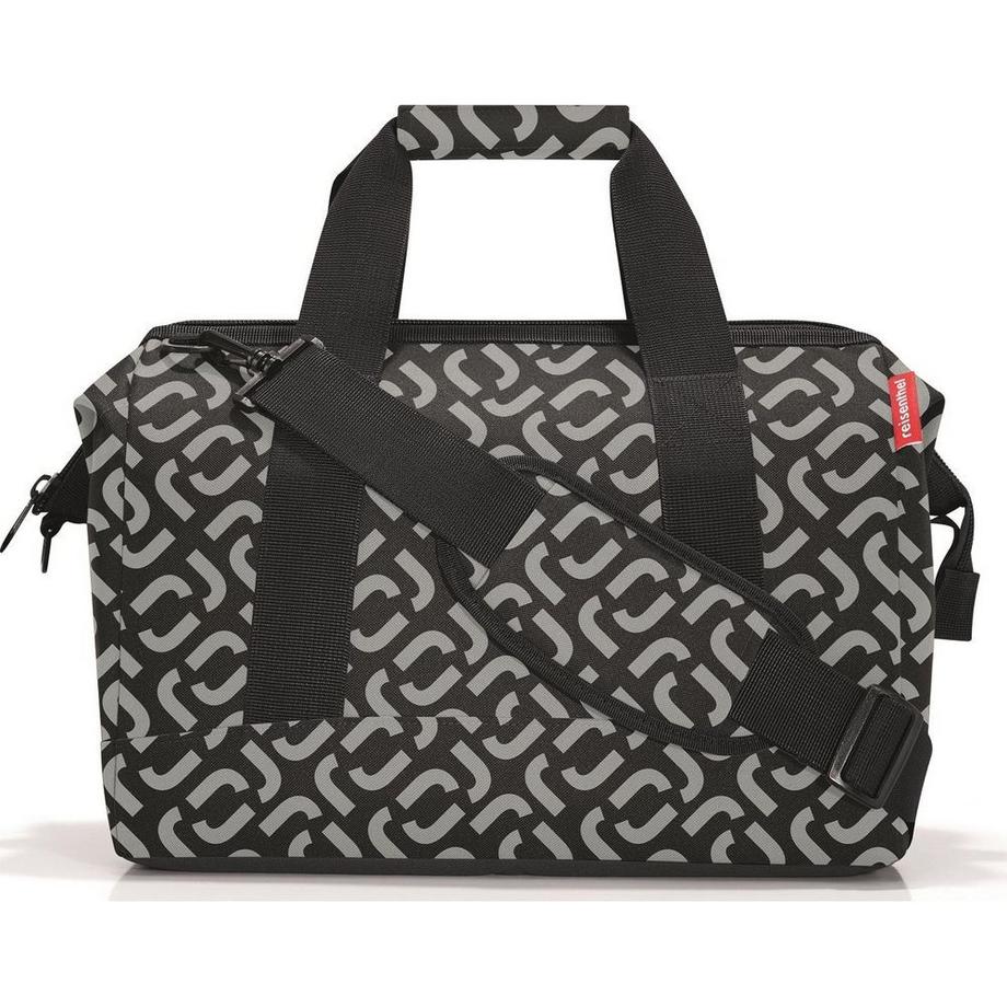 reisenthel Allrounder M Signature Black Borsa a Tracolla  