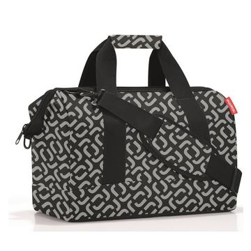 Schultertasche Allrounder M Signature Black