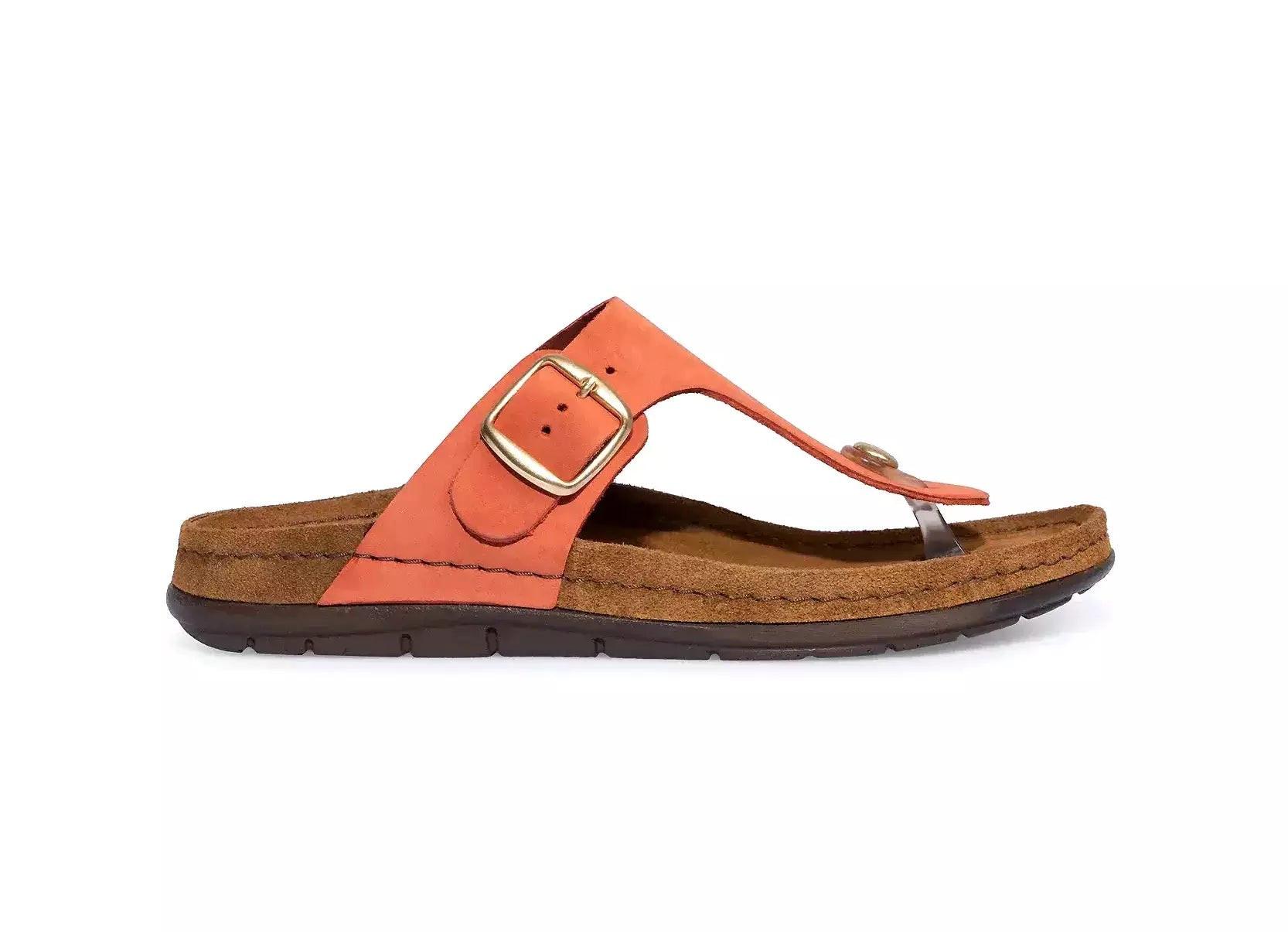 Image of Rodigo - Leder Slipper Damen Orange 39