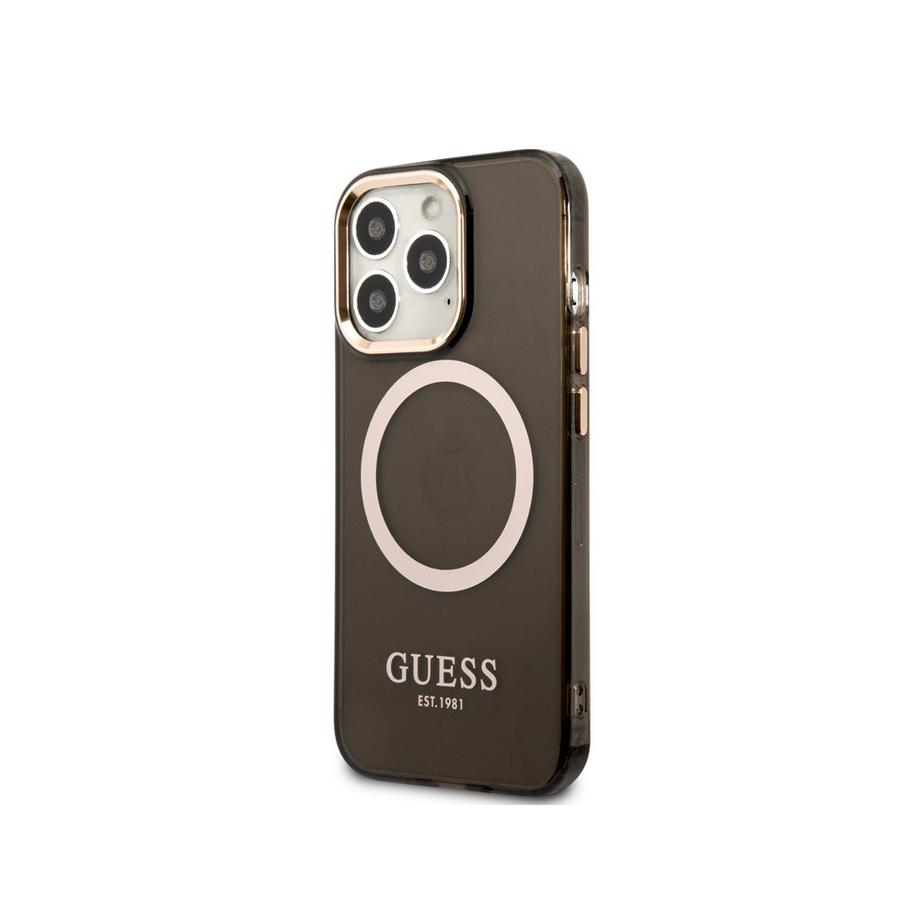 GUESS  Coque Magsafe iPhone 14 Pro Max Outline 