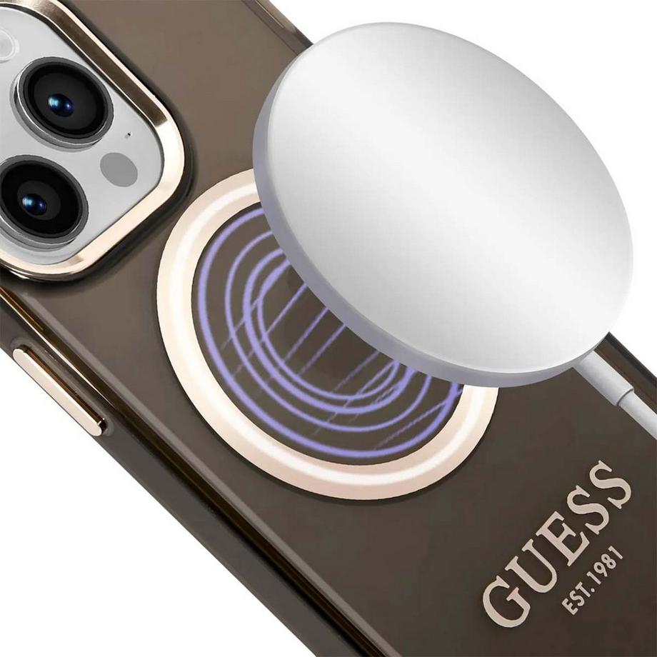 GUESS  Coque Magsafe iPhone 14 Pro Max Outline 