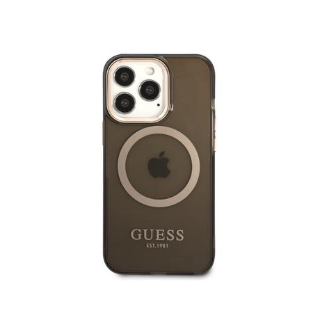 GUESS  Coque Magsafe iPhone 14 Pro Max Outline 