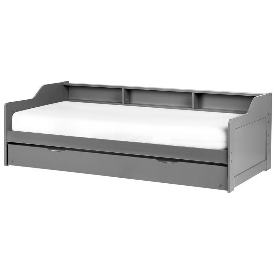 Beliani Letto estraibile en Legno di pino  EDERN  