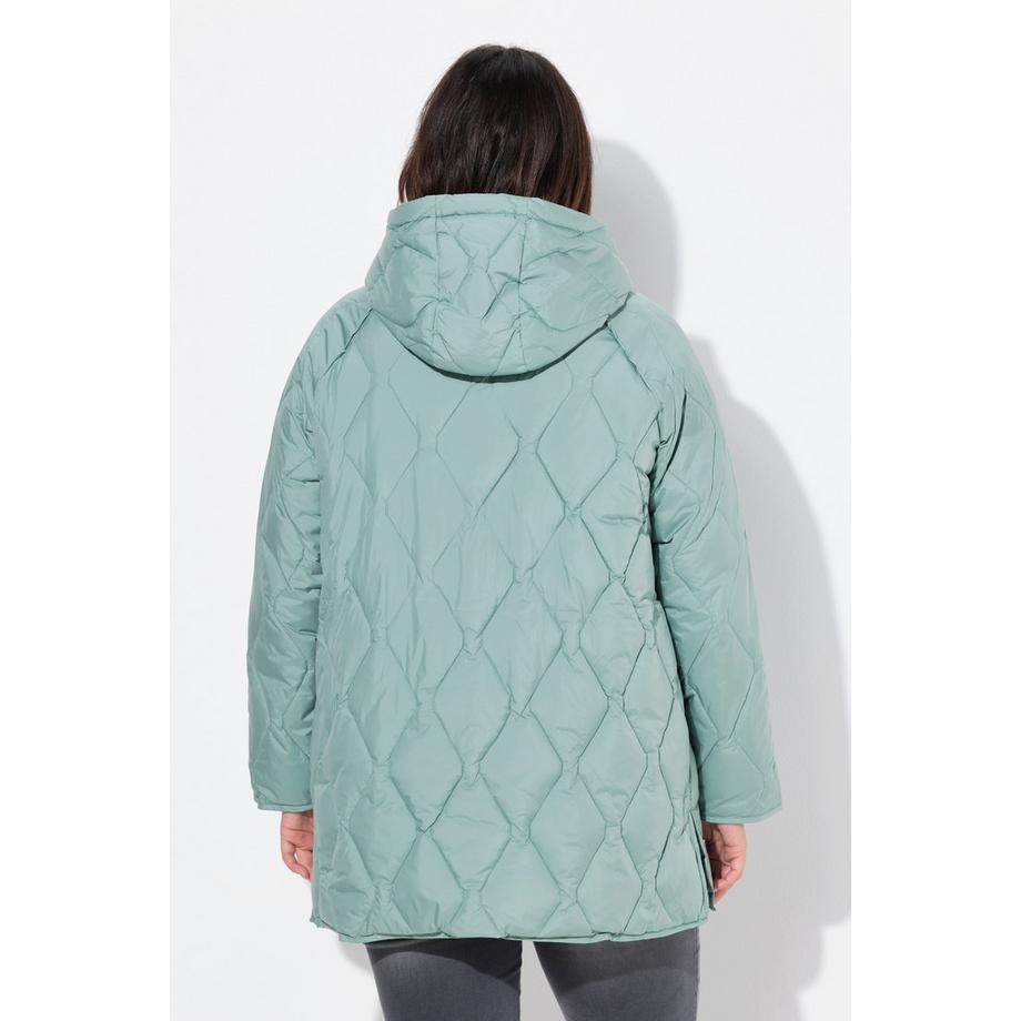 Ulla Popken HYPRAR Steppjacke wasserabweisend 2-Wege-Zipper  